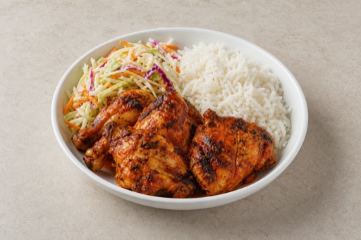 Photorealistic South African chicken meal P04 food image by VDAMO