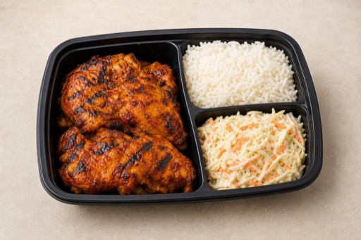 Photorealistic South African chicken meal P08 food image by VDAMO