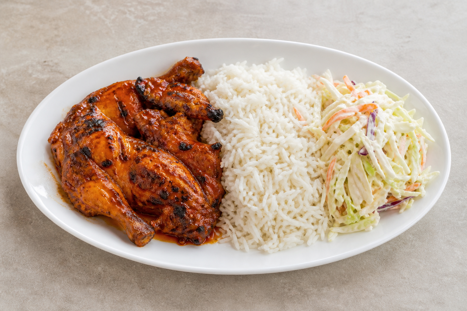 South African chicken meal P03 — dish