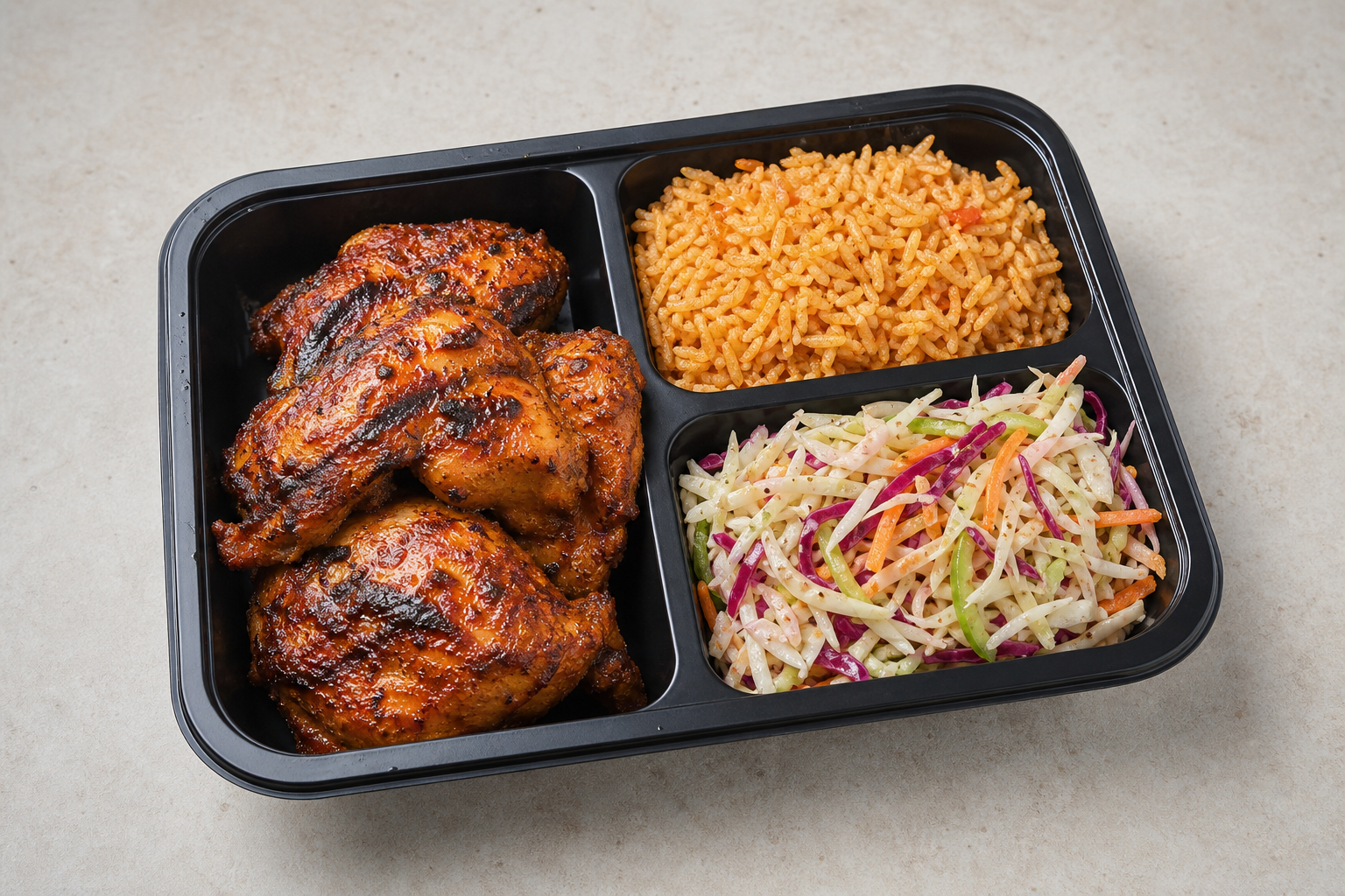 South African chicken meal P06 — dish