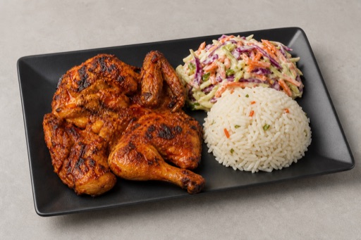 Photorealistic South African chicken meal P02 food image by VDAMO