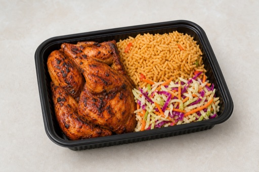 Photorealistic South African chicken meal P06 food image by VDAMO
