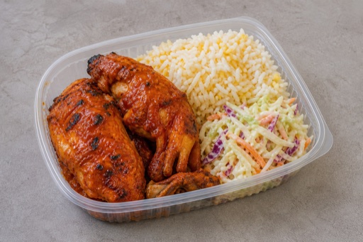 Photorealistic South African chicken meal P07 food image by VDAMO