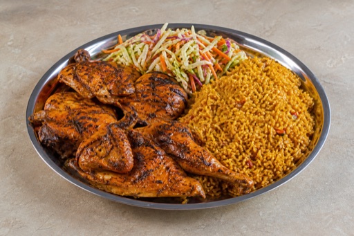 Photorealistic South African chicken meal P10 food image by VDAMO
