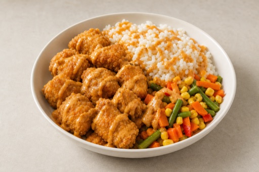 ZA Chicken nuggets box fast-food P04 — South Africa dish