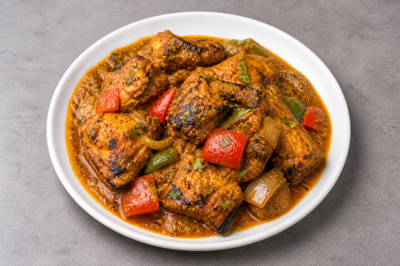 ZA Grilled chicken meal indian P09 — South Africa dish