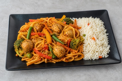 ZA Meatball pasta western P02 — South Africa dish